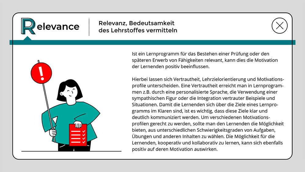 Das ARCS-Modell - Screenshot 03