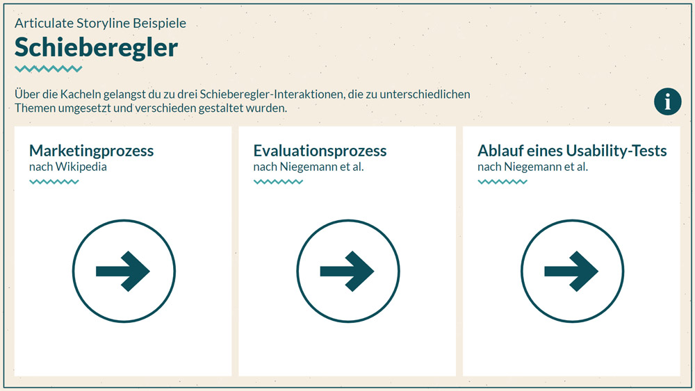 Schieberegler-Beispiele - Screenshot 01