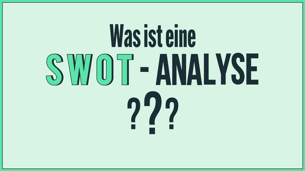 SWOT-Analyse - Screenshot 01