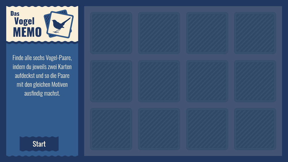 Das Vogel-Memo - Screenshot 01