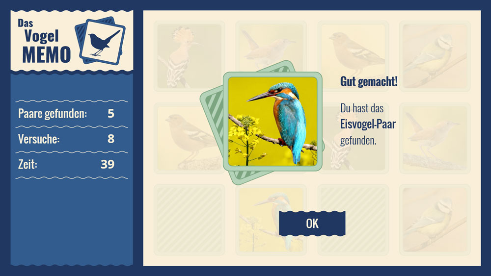 Das Vogel-Memo - Screenshot 04